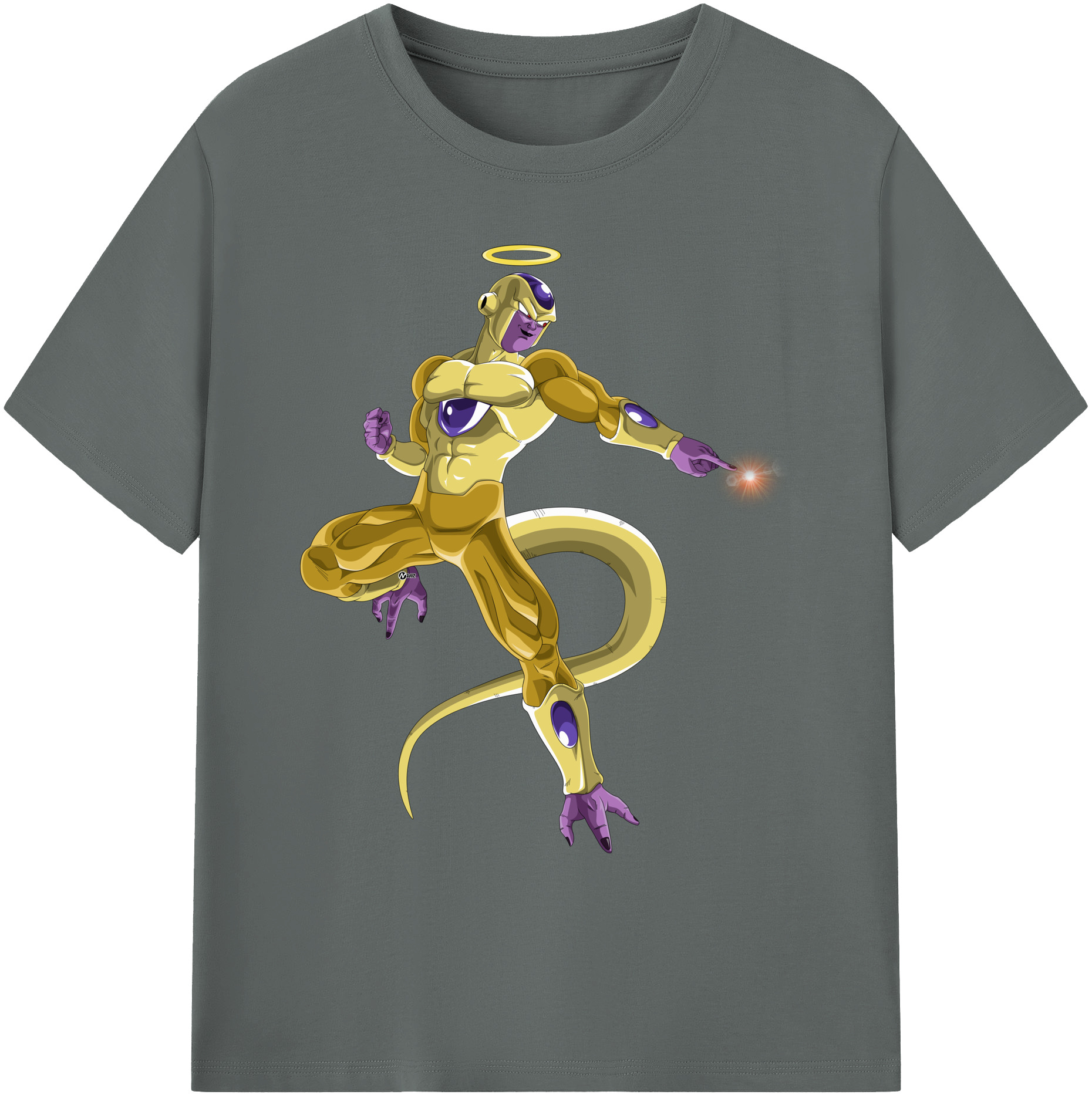 （画像用） ドラゴンボール フリーザ DRAGON BALL Frieza 綿100％ メンズ半袖Tシャツ｜肌触りやわらか＆通気性